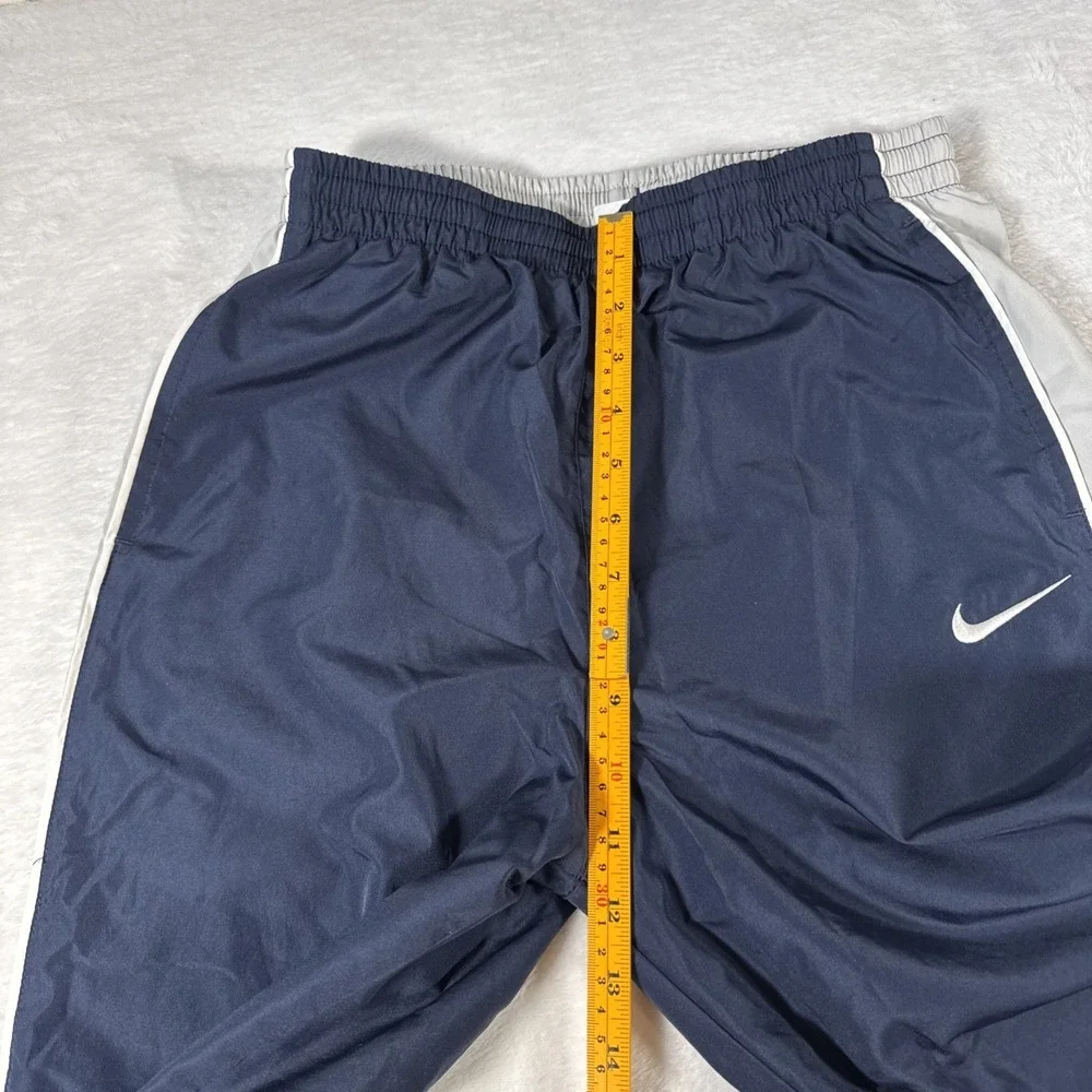 Nike‎ Boys Track Pants Navy 381520‑451 Elastic Drawstring Swoosh XL Cotton Lined